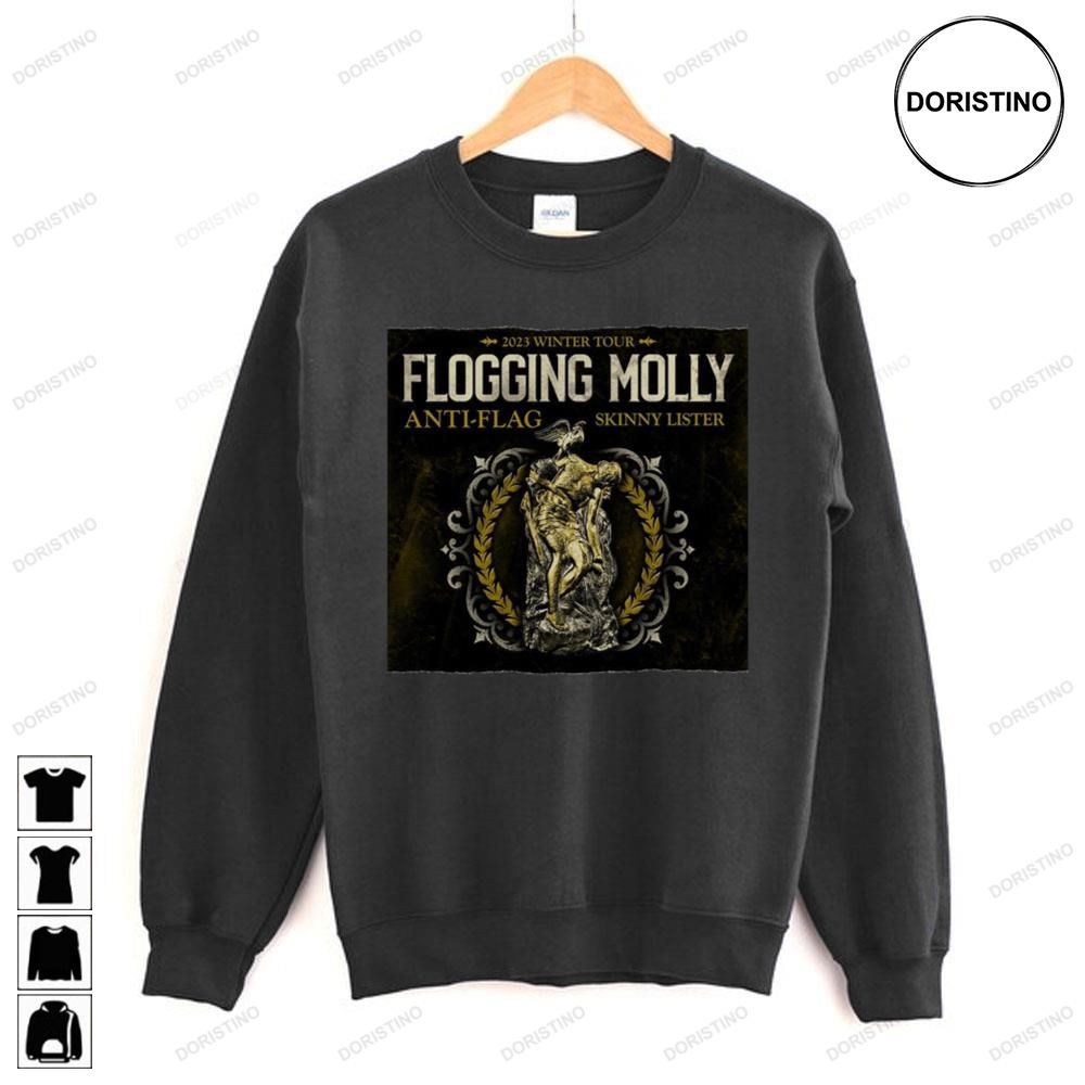 Winter Flogging Molly Anti-flag Skinny Lister Awesome Shirts